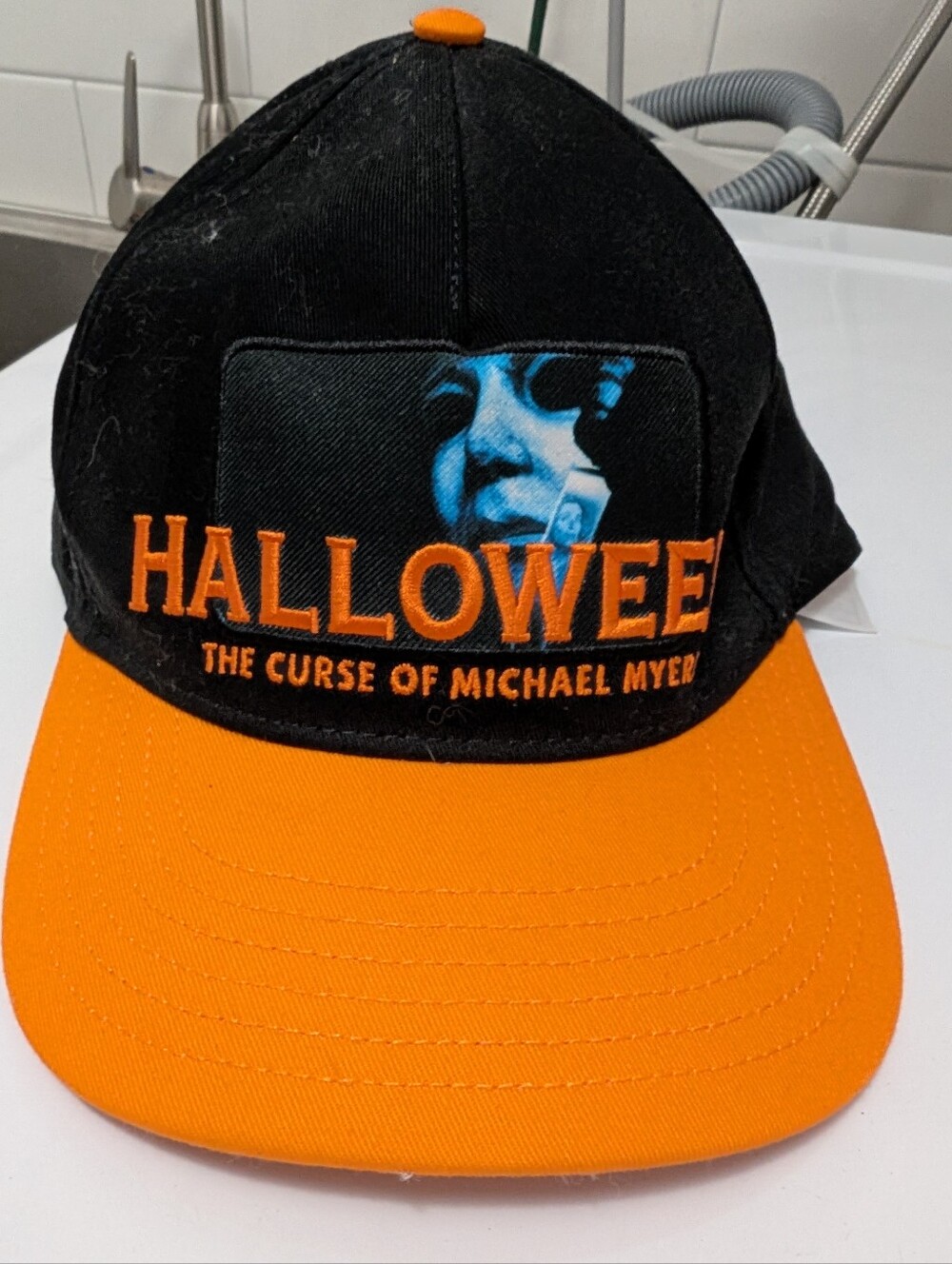Halloween 'The Curse of Michael Myers' Black & Orange Cap